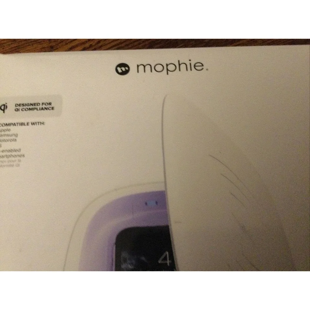 Mophie UV Sanitizer with Wireless Charging for Phone, Other Small Devices NIB!